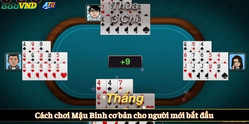 Cách chơi Mậu Binh cơ bản cho người mới bắt đầu